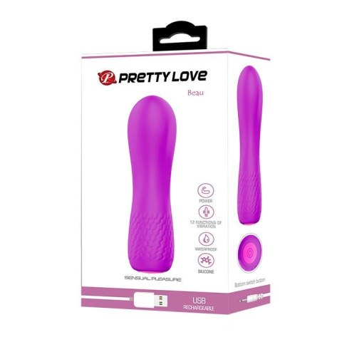 PRETTY LOVE -BEAU, 12 vibration functions Memory function Pretty Love PRETTY LOVE -BEAU, 12 vibration functions Memory function Pretty Love