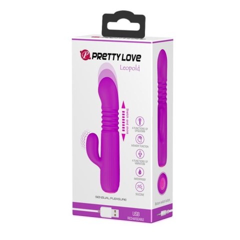 PRETTY LOVE - LEOPOLD 4 function vibrations Pretty Love PRETTY LOVE - LEOPOLD 4 function vibrations Pretty Love