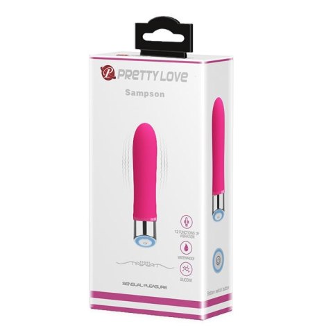 PRETTY LOVE - SAMPSON Pink 12 function vibrations Pretty Love
