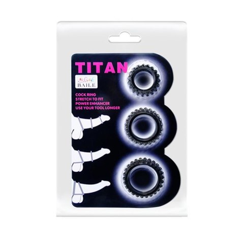 BAILE -TITAN three ring set Baile BAILE -TITAN three ring set Baile