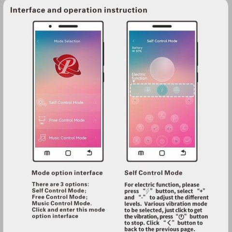 PRETTY LOVE -HECTOR, 12 vibration functions 5 electric shock functions Mobile APP remote control Pretty Love PRETTY LOVE -HECTOR, 12 vibration functions 5 electric shock functions Mobile APP remote control Pretty Love