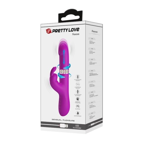 PRETTY LOVE - Reese, 12 vibration functions 4 rotation functions 4 thrusting settings Pretty Love PRETTY LOVE - Reese, 12 vibration functions 4 rotation functions 4 thrusting settings Pretty Love