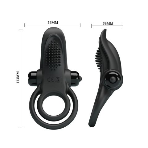 PRETTY LOVE - VIBRANT PENIS RING Black- 10 function vibrations Pretty Love PRETTY LOVE - VIBRANT PENIS RING Black- 10 function vibrations Pretty Love