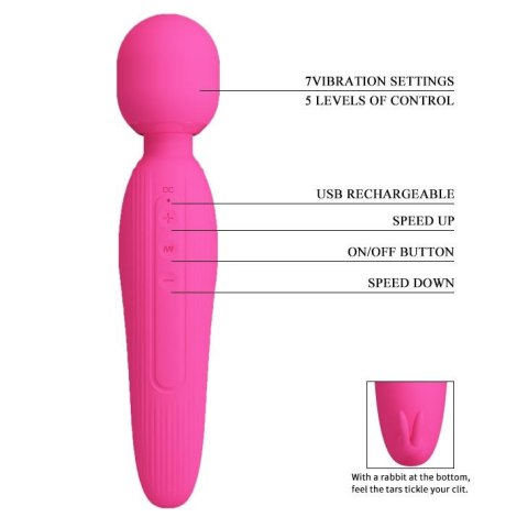 PRETTY LOVE - CURTIS, 7 vibration functions 5 levels of speed control Pretty Love PRETTY LOVE - CURTIS, 7 vibration functions 5 levels of speed control Pretty Love