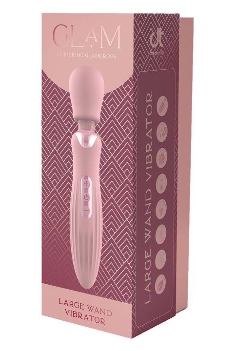 GLAM LARGE WAND VIBRATOR Dream Toys GLAM LARGE WAND VIBRATOR Dream Toys