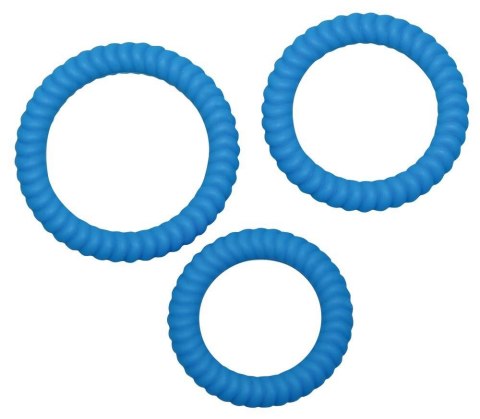 Lust 3 Cock Rings blue You2Toys Lust 3 Cock Rings blue You2Toys