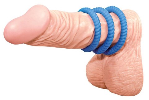 Lust 3 Cock Rings blue You2Toys Lust 3 Cock Rings blue You2Toys