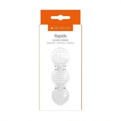 Masturbator- Me You Us Rapids Sucker Stroker Male Masturbator Transparent Me You Us Masturbator- Me You Us Rapids Sucker Stroker Male Masturbator Transparent Me You Us