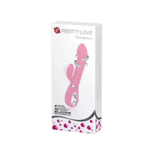 PRETTY LOVE - TERNENCE USB PINK 4 rot. 12 vibration Pretty Love PRETTY LOVE - TERNENCE USB PINK 4 rot. 12 vibration Pretty Love
