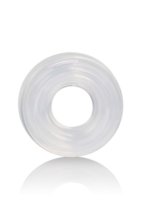 Premium Silicone Ring Medium Transparent CalExotics Premium Silicone Ring Medium Transparent CalExotics
