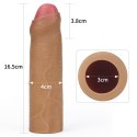 Add 1"" Revolutionary Silicone Nature Extender Uncircumcised Lovetoy Add 1"" Revolutionary Silicone Nature Extender Uncircumcised Lovetoy