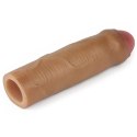 Add 1"" Revolutionary Silicone Nature Extender Uncircumcised Lovetoy Add 1"" Revolutionary Silicone Nature Extender Uncircumcised Lovetoy