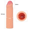 Add 1"" Revolutionary Silicone Nature Extender Uncircumcised Lovetoy Add 1"" Revolutionary Silicone Nature Extender Uncircumcised Lovetoy