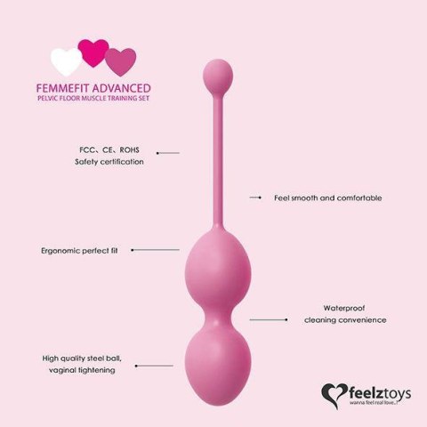 FeelzToys - FemmeFit Advanced Pelvic Muscle Training Set 3 pcs FeelzToys FeelzToys - FemmeFit Advanced Pelvic Muscle Training Set 3 pcs FeelzToys
