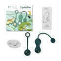 Magic Motion - Crystal Duo Smart Kegel Vibrator with Weight Set Magic Motion Magic Motion - Crystal Duo Smart Kegel Vibrator with Weight Set Magic Motion