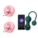 Magic Motion - Crystal Duo Smart Kegel Vibrator with Weight Set Magic Motion Magic Motion - Crystal Duo Smart Kegel Vibrator with Weight Set Magic Motion
