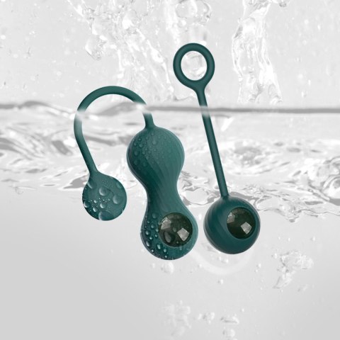 Magic Motion - Crystal Duo Smart Kegel Vibrator with Weight Set Magic Motion Magic Motion - Crystal Duo Smart Kegel Vibrator with Weight Set Magic Motion