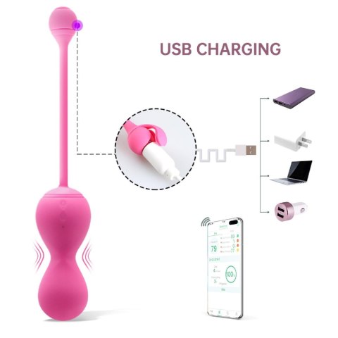 Magic Motion - Smart Kegel Master Balls Pink Magic Motion Magic Motion - Smart Kegel Master Balls Pink Magic Motion