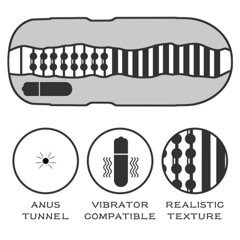 Sex In A Can Anus Stamina Tunnel - Vibrating Lovetoy Sex In A Can Anus Stamina Tunnel - Vibrating Lovetoy
