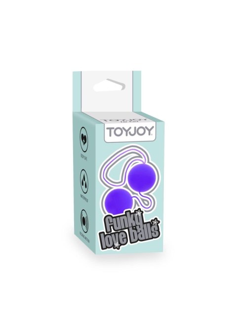 Funky Love Balls Purple TOYJOY Funky Love Balls Purple TOYJOY