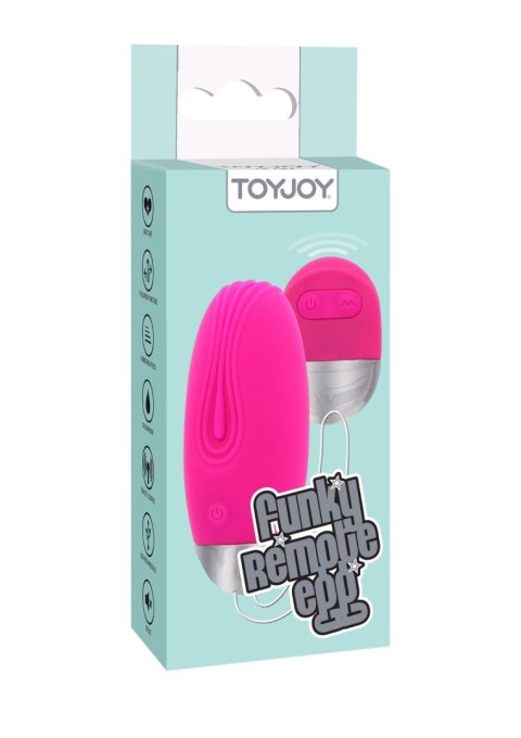 Funky Remote Egg Pink TOYJOY Funky Remote Egg Pink TOYJOY