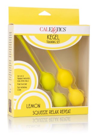 Kegel Training Set Lemon Yellow CalExotics