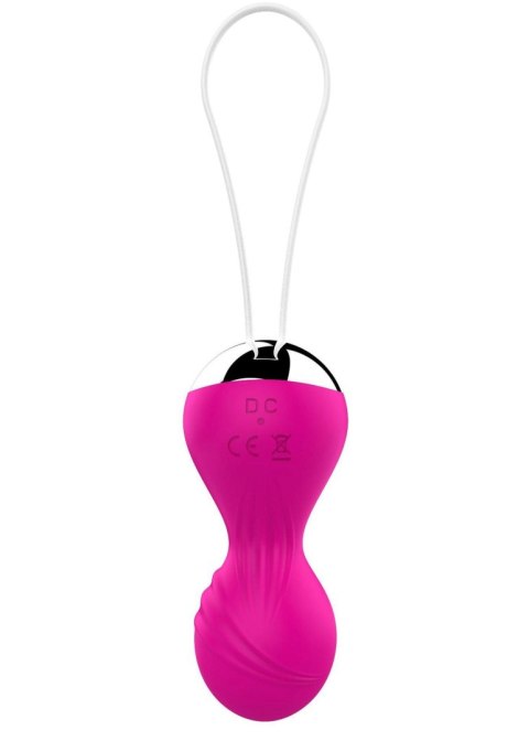 Kulki Gejszy - Vibrating Silicone Kegel Balls - Pink B - Series Magic Kulki Gejszy - Vibrating Silicone Kegel Balls - Pink B - Series Magic