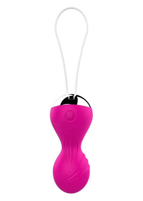 Kulki Gejszy - Vibrating Silicone Kegel Balls - Pink B - Series Magic Kulki Gejszy - Vibrating Silicone Kegel Balls - Pink B - Series Magic