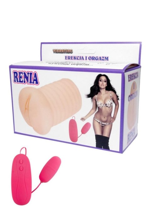 Masturbator-Vagina z wibracją 650g-RENIA B - Series Lyla Masturbator-Vagina z wibracją 650g-RENIA B - Series Lyla
