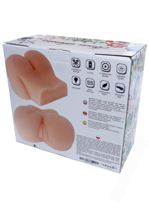 Masturbator-Vibrating Life-Sized Pussy & Ass XL B - Series Lyla Masturbator-Vibrating Life-Sized Pussy & Ass XL B - Series Lyla