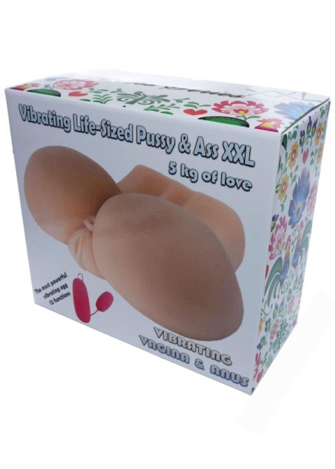 Masturbator-Vibrating Life-Sized Pussy & Ass XXL B - Series Lyla Masturbator-Vibrating Life-Sized Pussy & Ass XXL B - Series Lyla