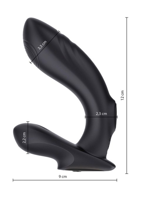 Mustang Prostate Massager Black TOYJOY Mustang Prostate Massager Black TOYJOY