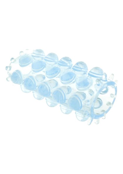 Toy Joy Power Stretchy - nakładka z wypustkami, niebieska
