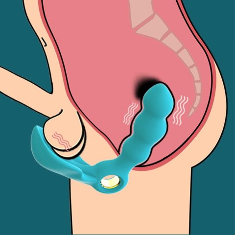 Stymulator-Angelo Male Prostate Triple Stimulation (blue) B - Series Lyla Stymulator-Angelo Male Prostate Triple Stimulation (blue) B - Series Lyla