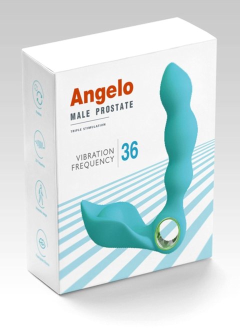 Stymulator-Angelo Male Prostate Triple Stimulation (blue) B - Series Lyla Stymulator-Angelo Male Prostate Triple Stimulation (blue) B - Series Lyla