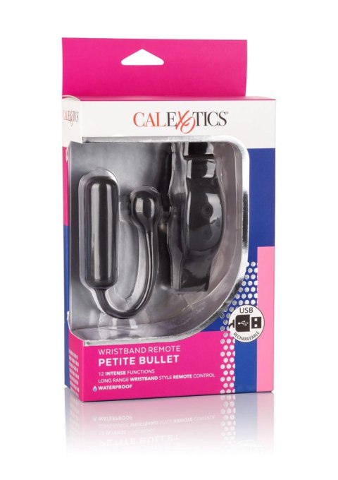 Wristband Remote Petite Bullet Black CalExotics Wristband Remote Petite Bullet Black CalExotics