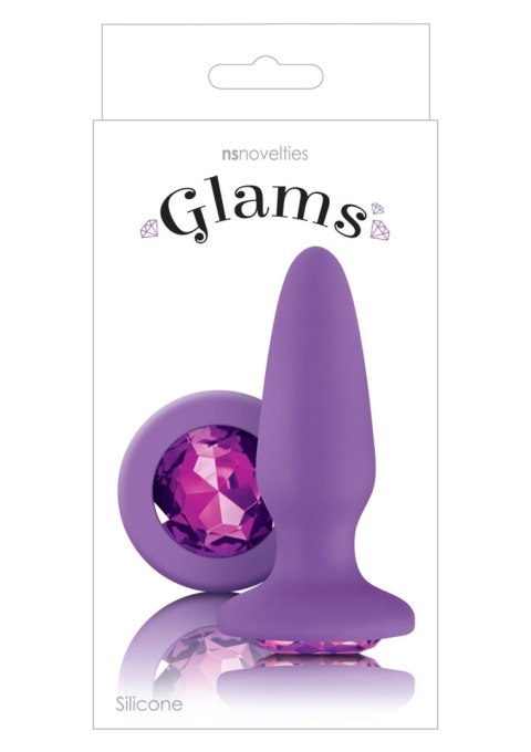 Glams Gem Plug Purple NS Novelties Glams Gem Plug Purple NS Novelties