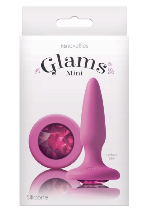 Glams Mini Rainbow Gem Pink NS Novelties Glams Mini Rainbow Gem Pink NS Novelties