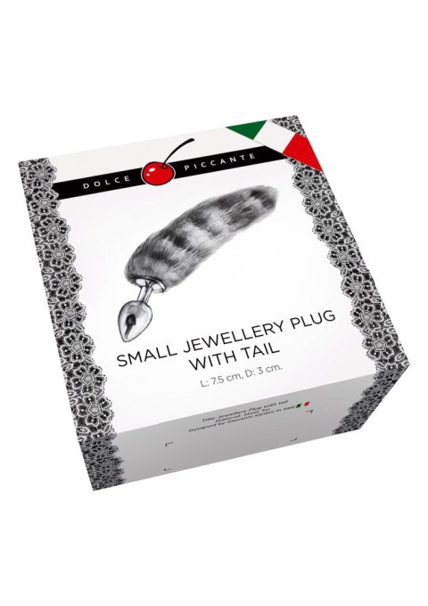 Jewellery Striped Tail - S Silver Dolce piccante Jewellery Striped Tail - S Silver Dolce piccante
