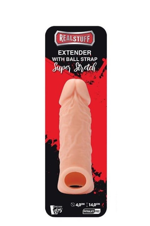 REALSTUFF EXTENDER WITH BALL STRAP 5.5 Dream Toys REALSTUFF EXTENDER WITH BALL STRAP 5.5 Dream Toys