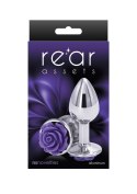 Rose Buttplug Small Purple NS Novelties Rose Buttplug Small Purple NS Novelties
