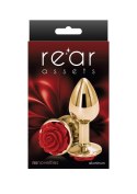 Rose Buttplug Small Red NS Novelties Rose Buttplug Small Red NS Novelties