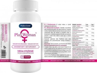 Supl.diety-PlayWoman - kapsułki Medica