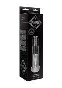 Automatic Cyber Pump with Masturbation Sleeve - Transparent Pumped Automatic Cyber Pump with Masturbation Sleeve - Transparent Pumped