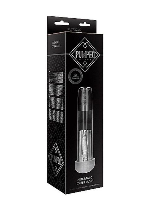 Automatic Cyber Pump with Masturbation Sleeve - Transparent Pumped Automatic Cyber Pump with Masturbation Sleeve - Transparent Pumped