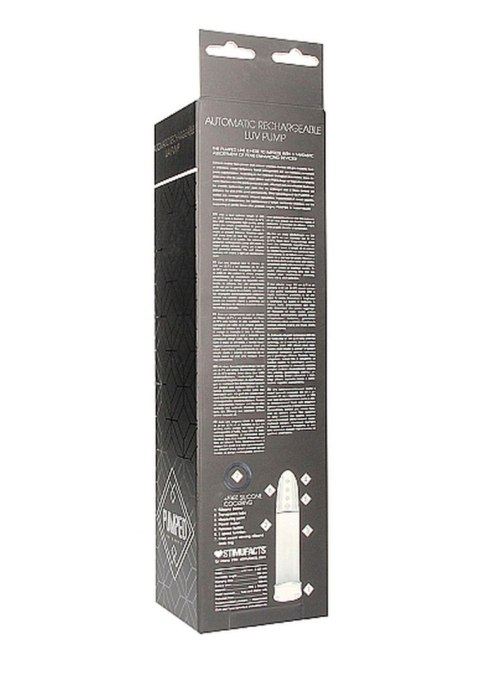 Automatic Rechargeable Luv Pump - Transparent Pumped Automatic Rechargeable Luv Pump - Transparent Pumped
