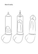 Automatic Rechargeable Luv Pump - Transparent Pumped Automatic Rechargeable Luv Pump - Transparent Pumped