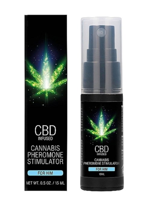 CBD Cannabis Pheromone Stimulator For Him - 15ml Pharmquests CBD Cannabis Pheromone Stimulator For Him - 15ml Pharmquests