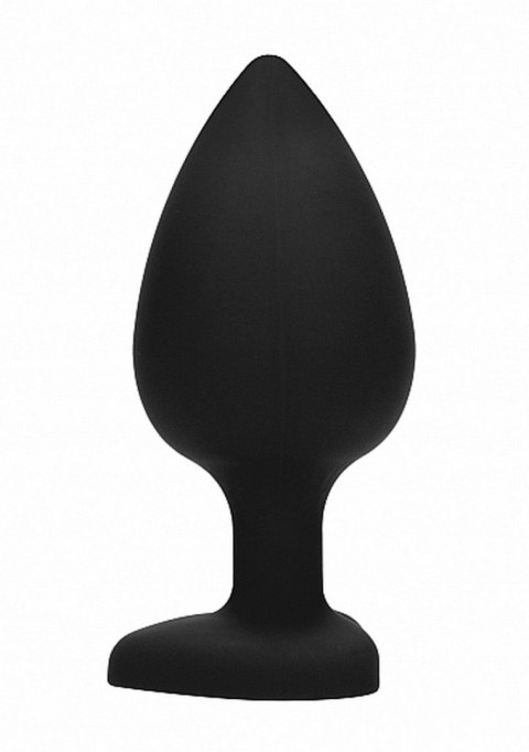 Diamond Heart Butt Plug - Extra Large - Black Ouch! Diamond Heart Butt Plug - Extra Large - Black Ouch!