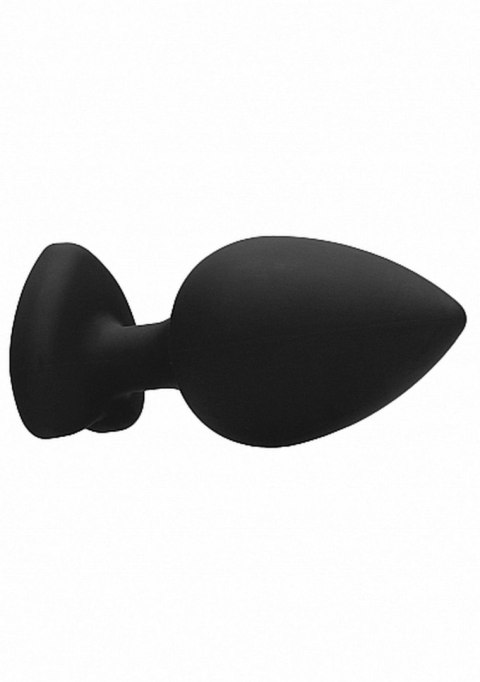 Diamond Heart Butt Plug - Extra Large - Black Ouch! Diamond Heart Butt Plug - Extra Large - Black Ouch!
